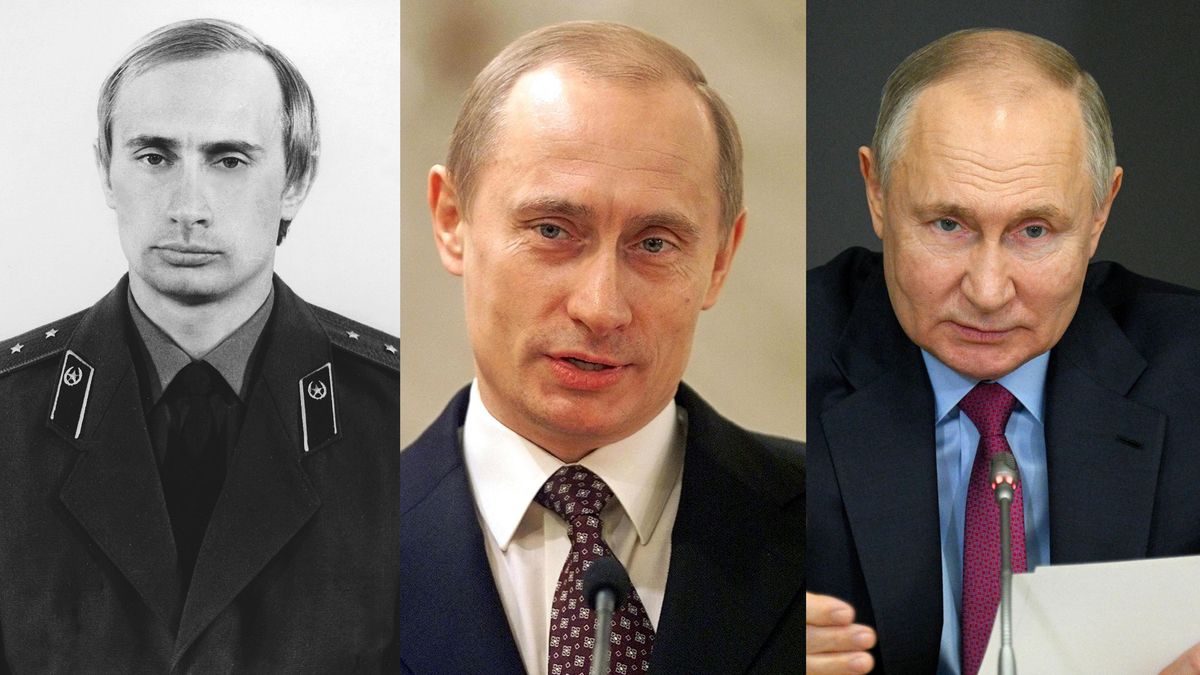 FOTO: Jak šel čas s Putinem. Stárnutí nezastavily ani plastické operace